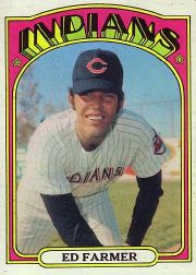 1972 Topps Baseball Cards      116     Ed Farmer RC